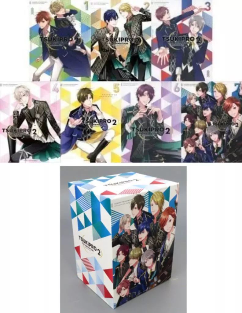 アニメDVD TSUKIPRO THE ANIMATION 2 全7巻セット 全巻収納BOX付き