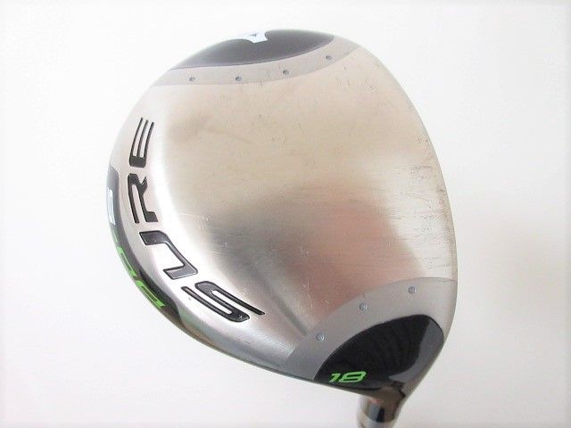 状態良好 ミズノ SURE DD フェアウェイ 5W-18度 純正カーボン(SR)