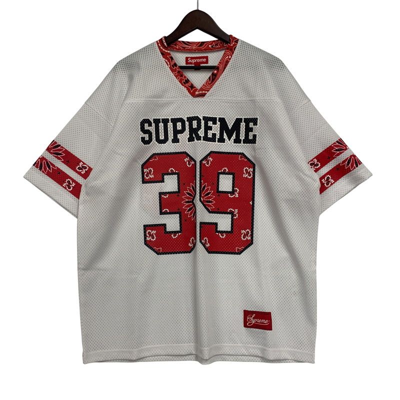 Supreme シュプリーム 25SS BANDANA FOOTBALL JERSEY バンダナ フットボール ジャージ トップス 半袖 149-251023-ya-04-izu