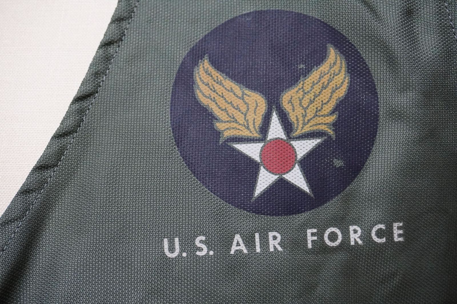 ◇US.AIR.FORCE E-1ベスト USED 美品 胸ロゴ 1962年 - メルカリ