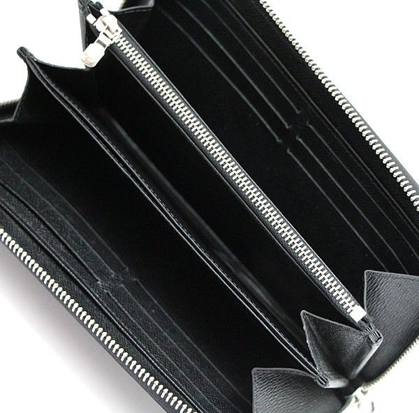 ルイヴィトン エピ 新型 ジッピーウォレット 黒 ブラック ラウンド