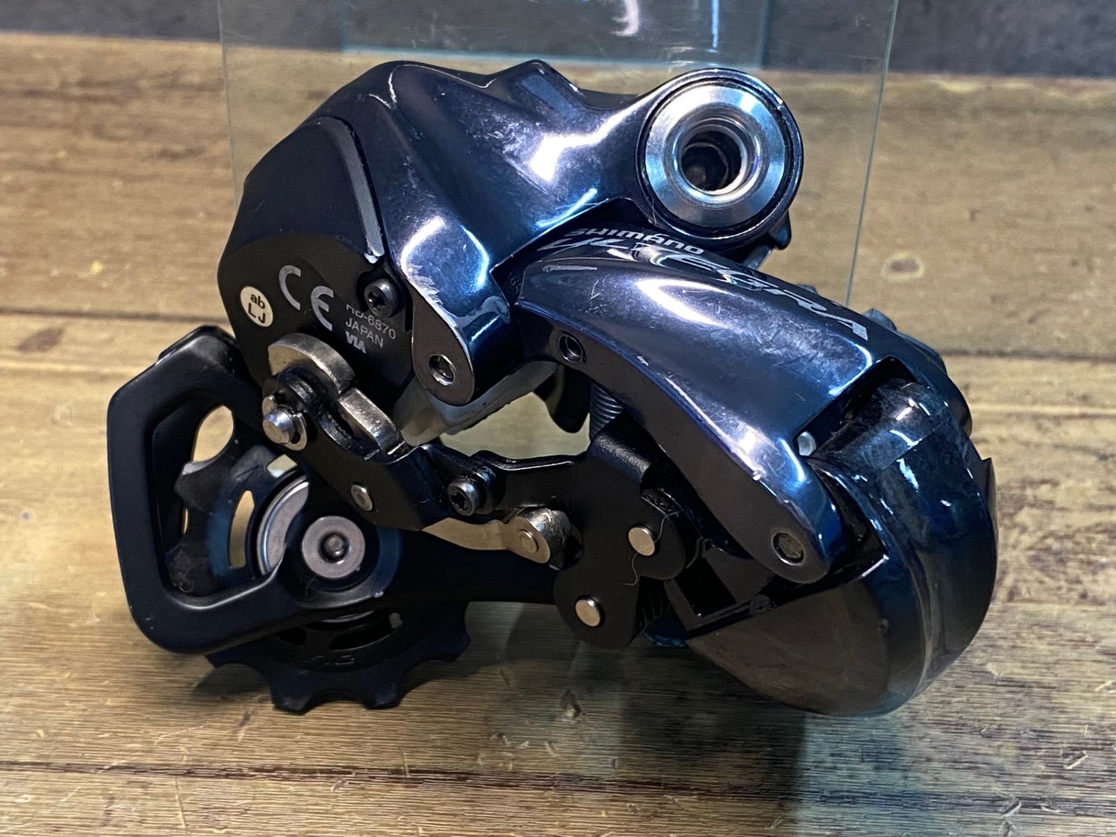 JF867 シマノ SHIMANO アルテグラ ULTEGRA RD-6870 リアディレイラー 11S Di2 ディレイラーハンガー歪みのためジャンク