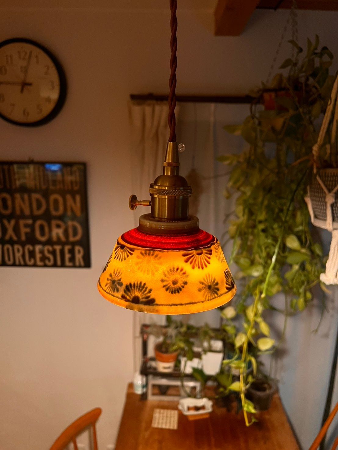 光彩ノ花 こうさいのはな 陶器ペンダントライト Japan Craft Edition