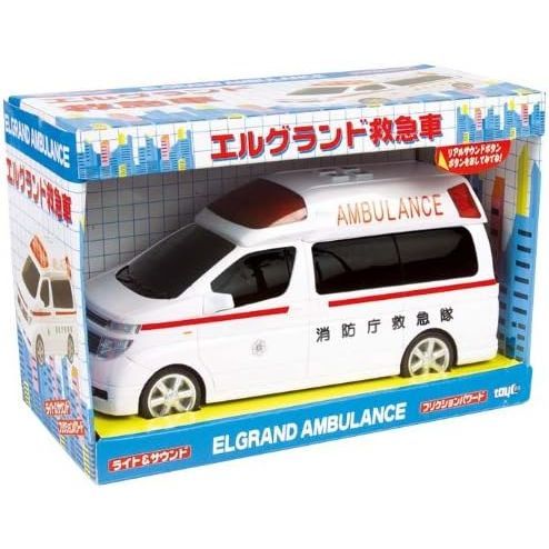 トイコー サウンド&フリクション エルグランド救急車 3歳以上 おもちゃ