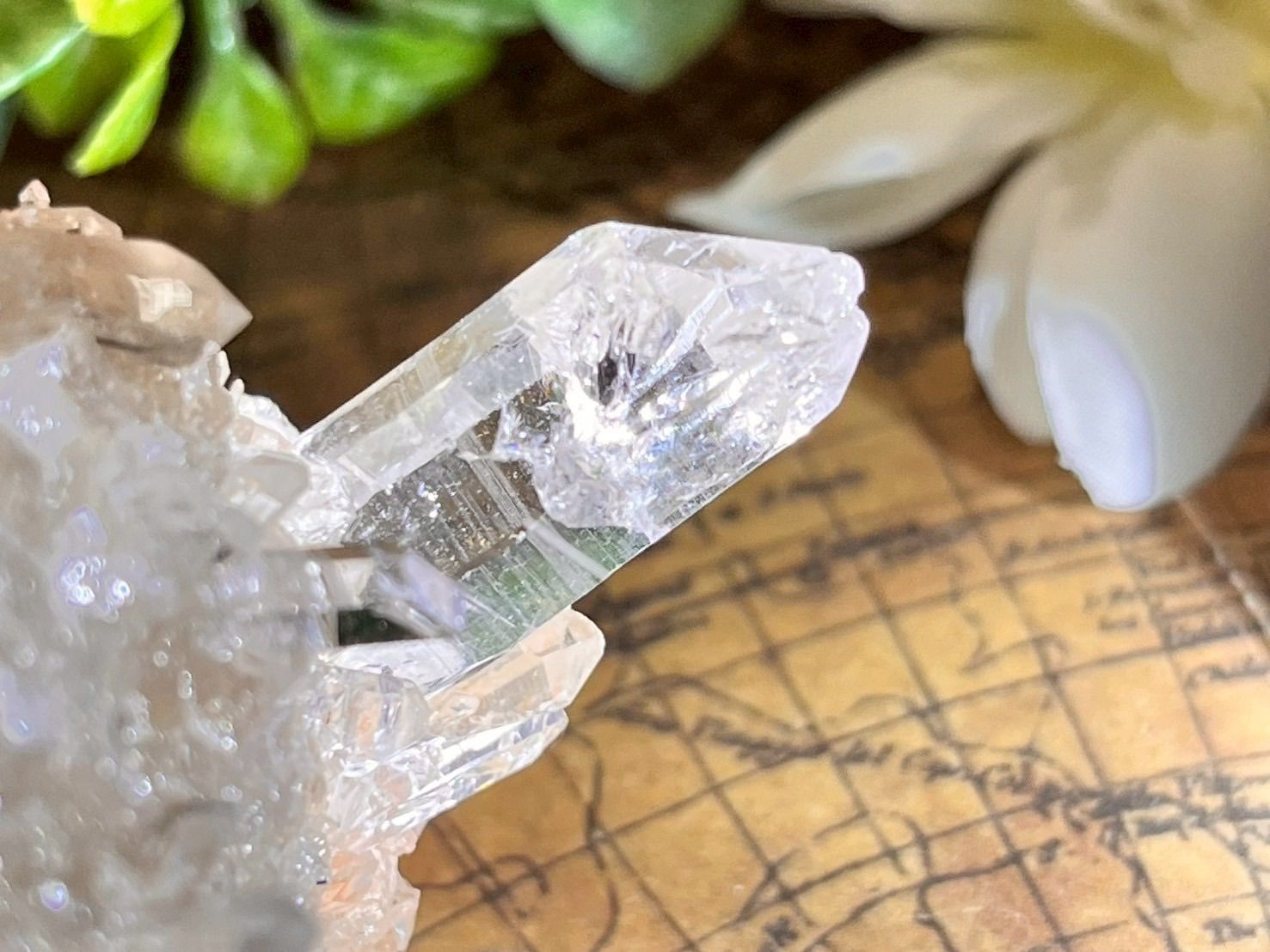 チャネリング✨ ヒマラヤ マニカラン産 ピンク 水晶 クリスタル