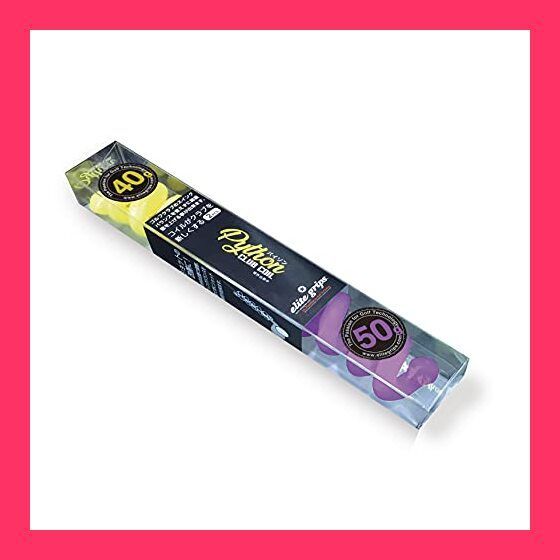 【スタッフおすすめ！】エリートグリップ(elitegrips) パイソンクラブコイル ゴルフスイング練習器具 40g(イエロー) / 50g(パープル)