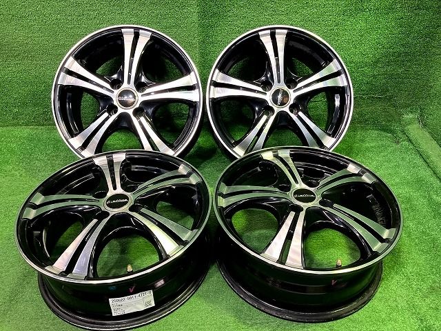 社外アルミホイール 14×4.5j+45 pcd100 アルミ 社外 15×5.5 +