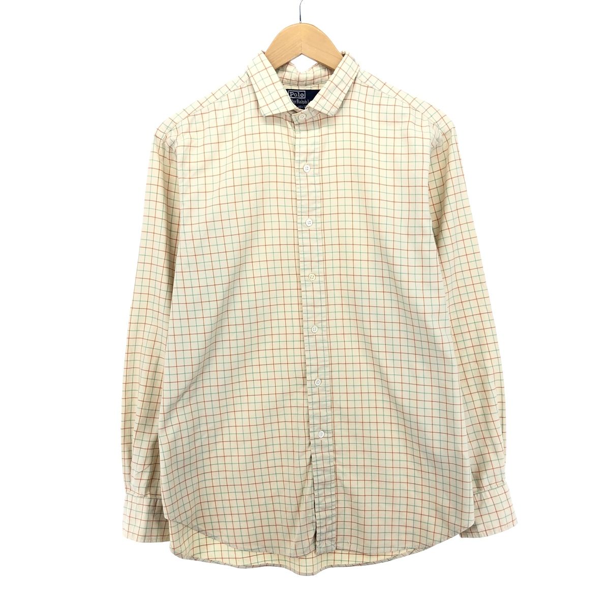 古着 ラルフローレン Ralph Lauren POLO by Ralph Lauren 長袖 チェックシャツ メンズXL/eaa454043