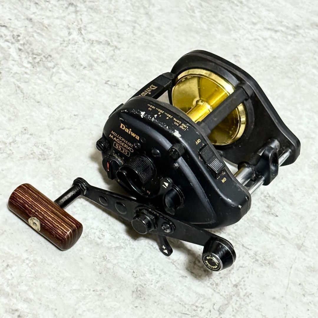 ダイワ ミリオネア マグサーボ SS35 ベイトリール オールド