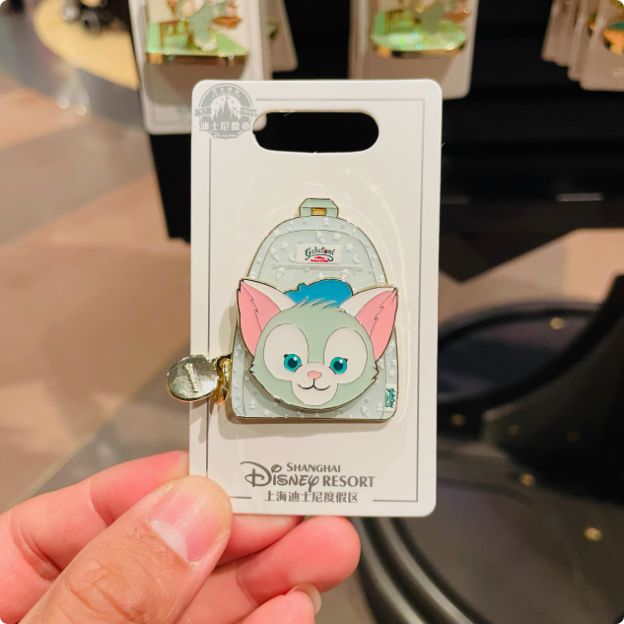 上海ディズニーランド　ダッフィー　ピンバッジ Shanghai Disneyland ダッフィーfriends シェリーメイ