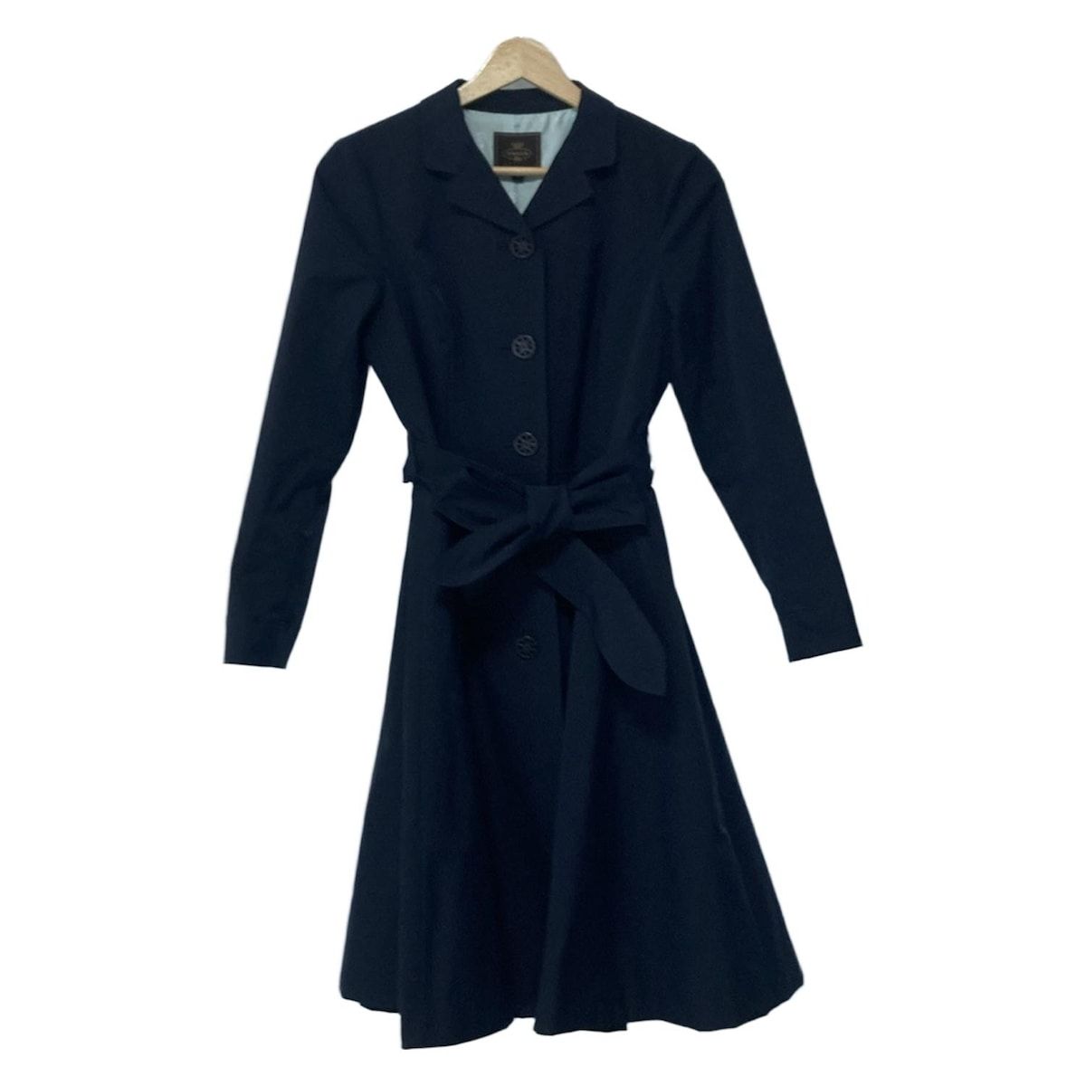TOCCA トッカ コート サイズ0 XS レディース - ネイビー 長袖 春 秋