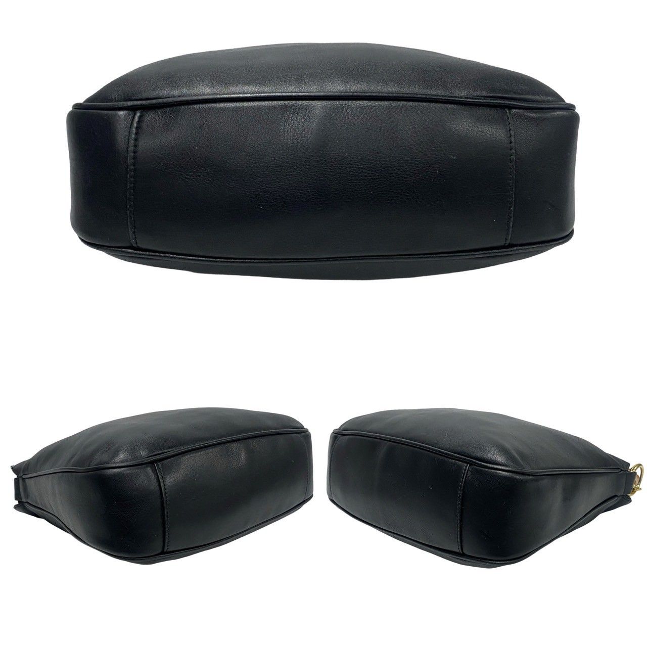 極 美品 GUCCI グッチ オールドグッチ ヴィンテージ バンブー レザー