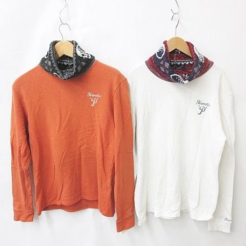 ラッセルノ ゴルフ コブラプリント モックネック ショートスリーブ ホワイト 5 ラッセルノ ゴルフ コブラプリント モックネック ショートスリーブ