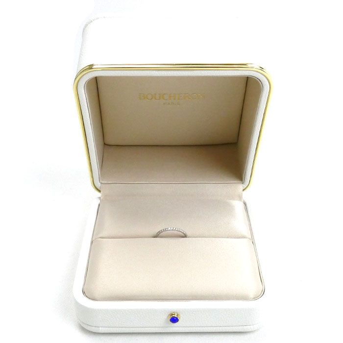 Boucheron ブシュロン K18WG ホワイトゴールド エピュール フル  