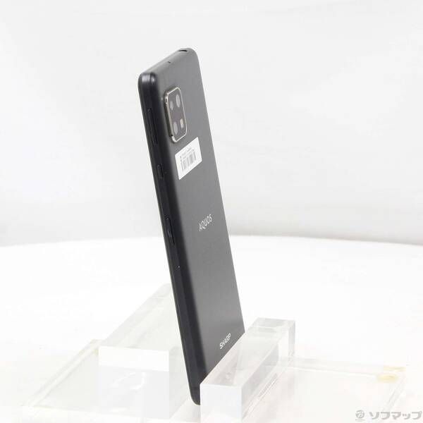 中古品〕 AQUOS sense4 64GB ブラック SH-M15 SIMフリー【368