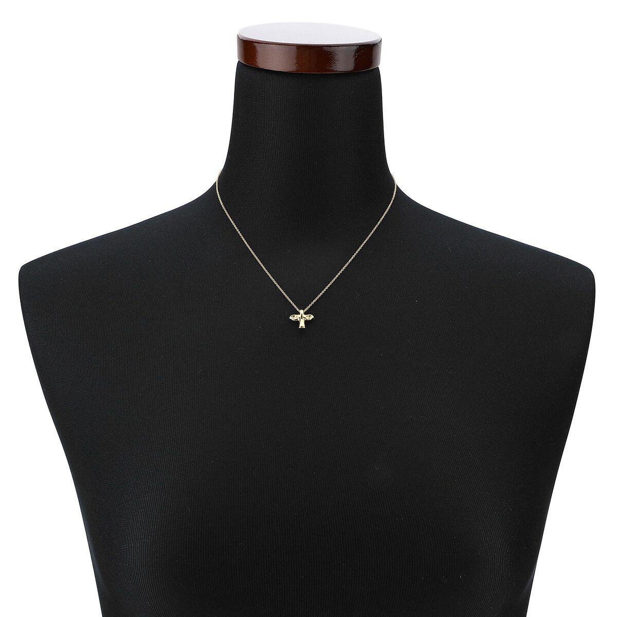 TIFFANY&Co.ティファニー　18K バードクロスネックレス　ペレッティ TIFFANY&Co. ティファニー チェーンクロスハートクリスタル