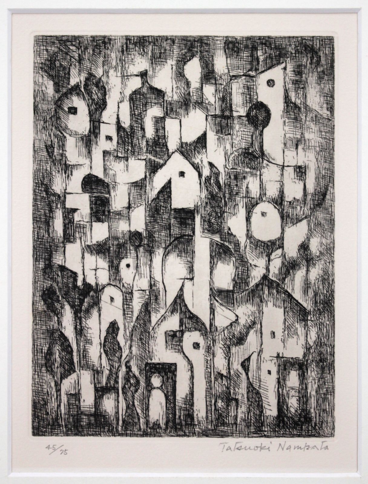 難波田龍起 「無題」 銅版画 絵画 難波田龍起 「無題」 銅版画 絵画 - メルカリ