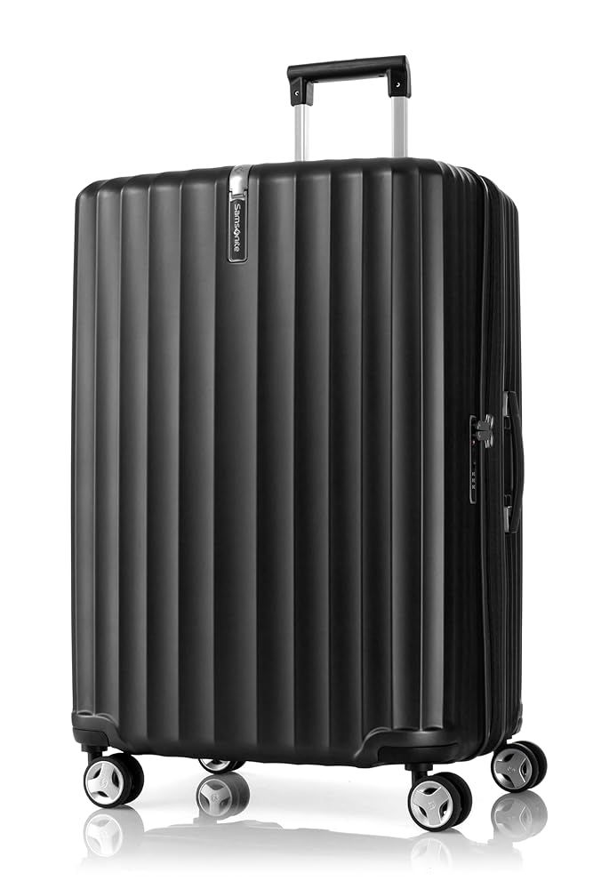 サムソナイト スーツケース エナウ スピナー 75|28 EXP 110L 5.3kg ブラック