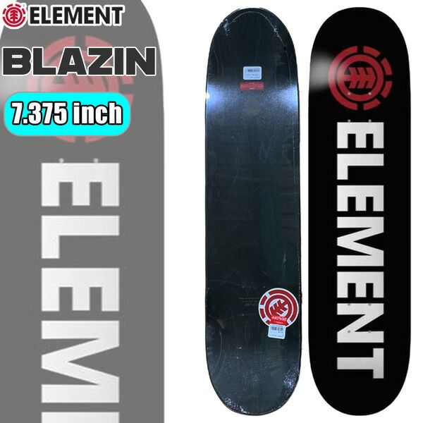 スケボー デッキ キッズ エレメント ELEMENT BLAZIN 7.375インチ ジュニア 小柄なレディース向け BC027070