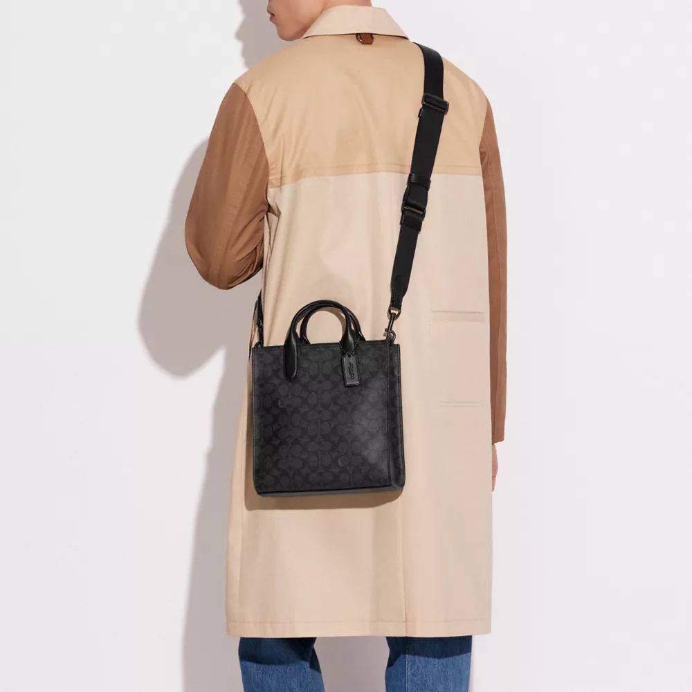 COACHバッグ CC096 ハンドバッグ メンズショルダーバッグ