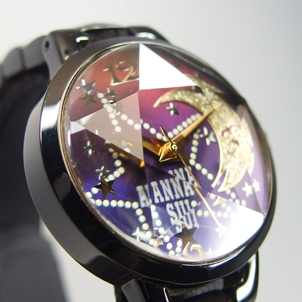 ANNA SUI】 アナスイ SEIKO製 VJ21-KE70 SS QZ レディース 腕時計