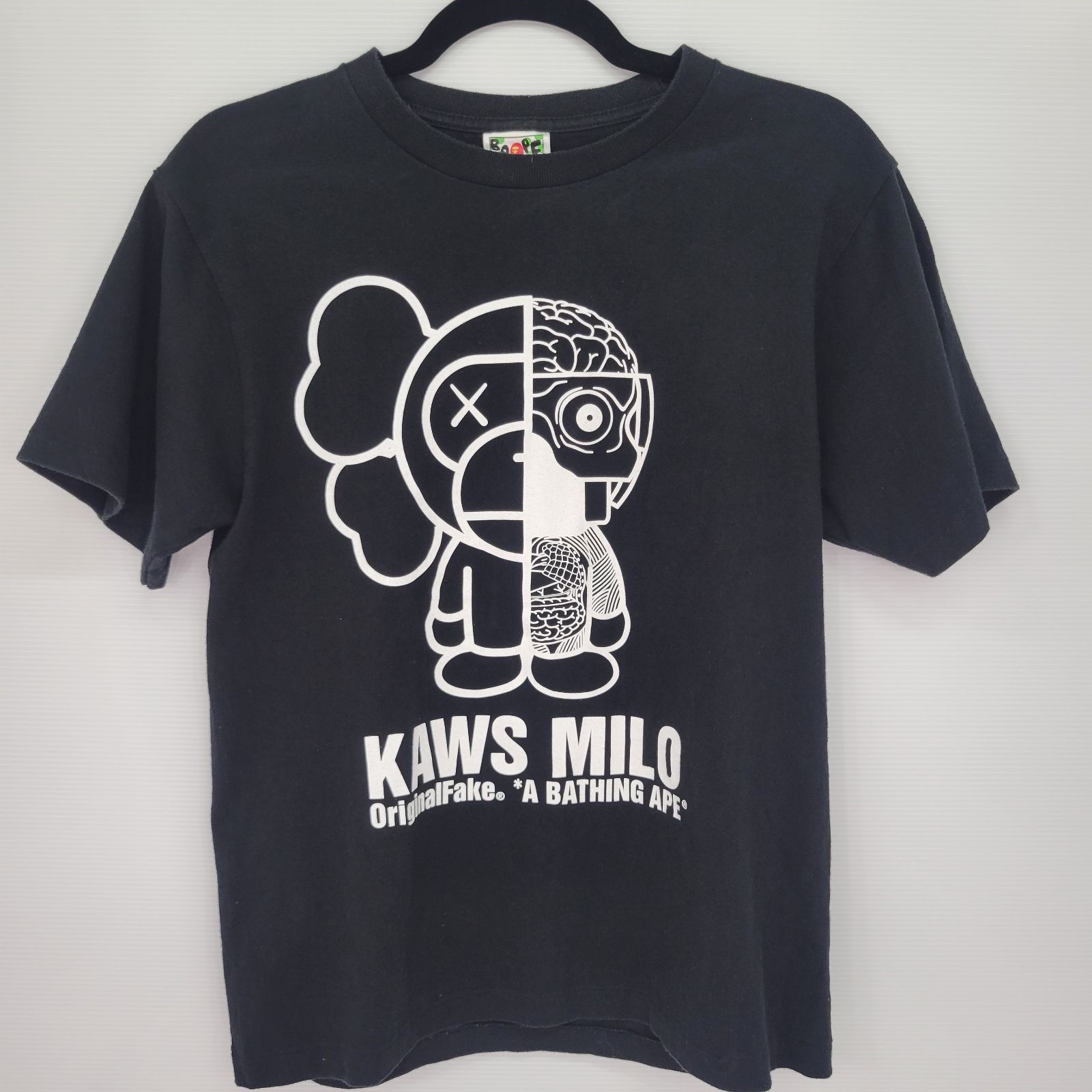 美品】APE × ORIGINAL FAKE × KAWS Milo Tシャツ Sサイズ☆Bape