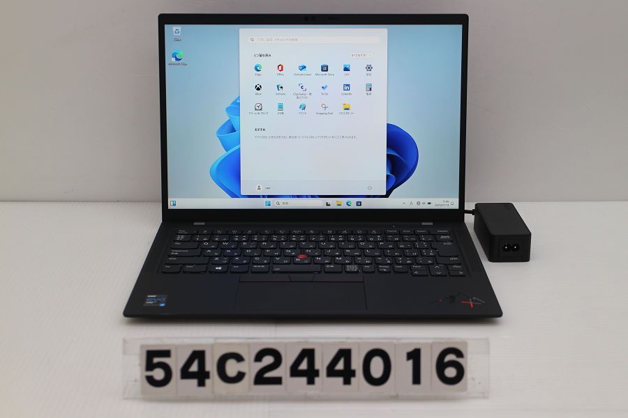 Lenovo ThinkPad X1 Carbon 9th Gen Core i7 1165G7 2.8GHz/16GB/512GB(SSD)/14W/WUXGA(1920x1200)/Win11 【54C244016】