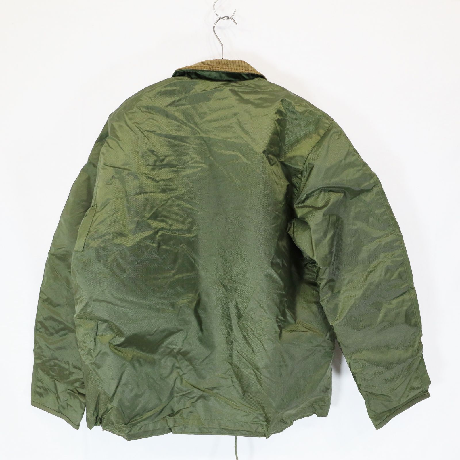 80s 米軍実物 U.S.MILITARY A-1 デッキジャケット カーキ ミリタリー 