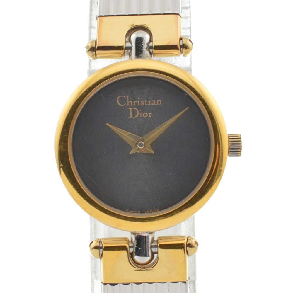 クリスチャンディオール Christian Dior 3025 クォーツ レディース 内箱 保証書付き H 135085