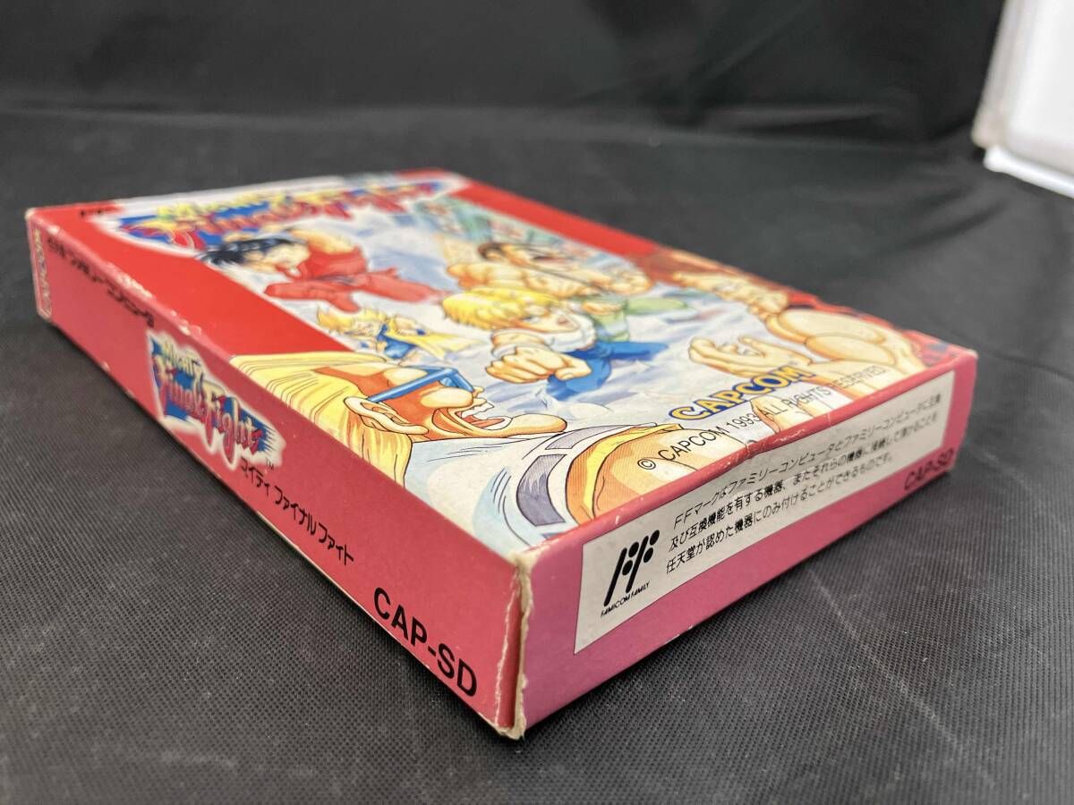 マイティファイナルファイト　説明書、ハガキ、アダプタ注意書付き、ソフトビニール入 マイティファイナルファイト 説明書、ハガキ、アダプタ注意書
