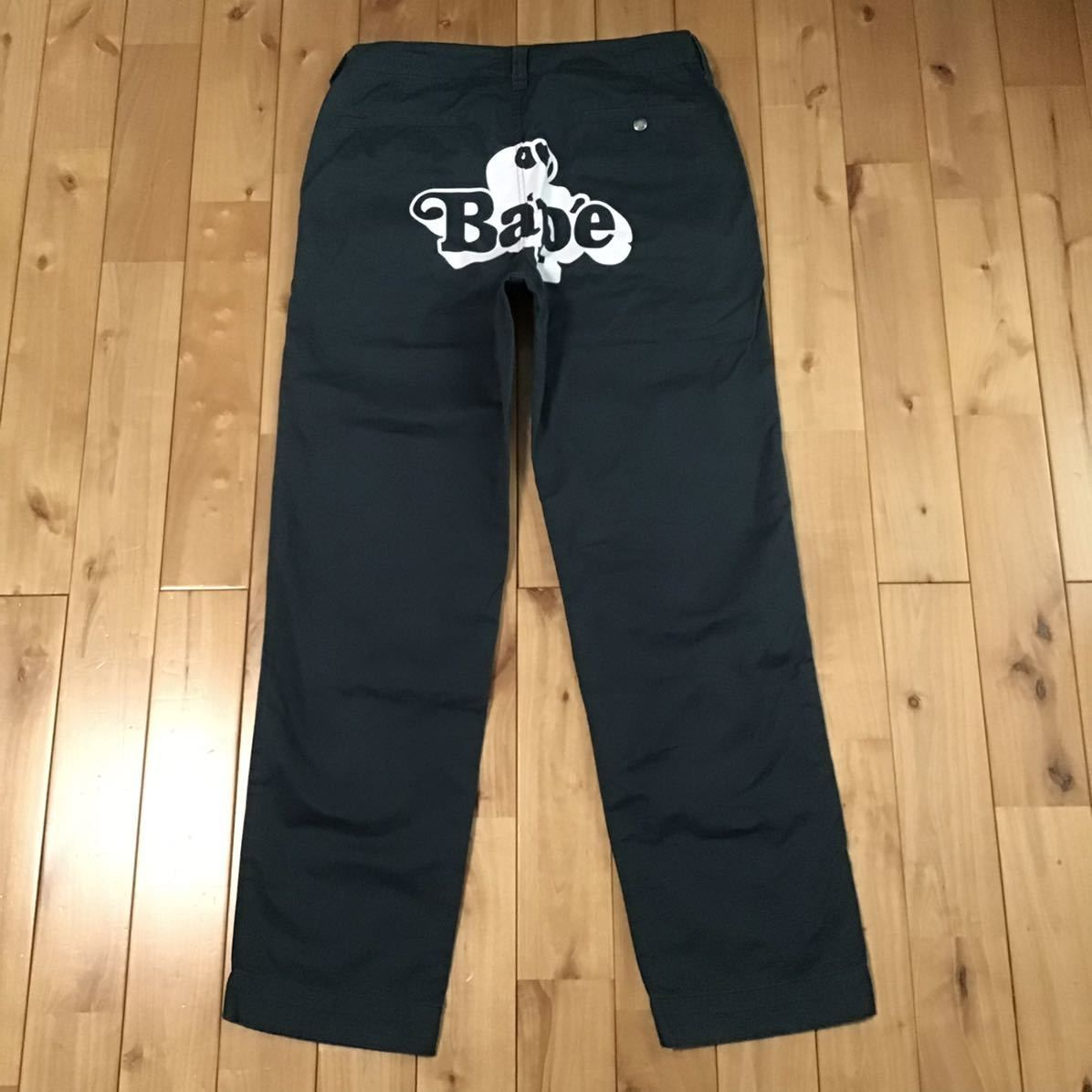 BAPE お昼寝 マイロ パンツ ダークグリーン a bathing ape BAPE お昼寝 マイロ パンツ Mサイズ ダークグリーン a bathing ape