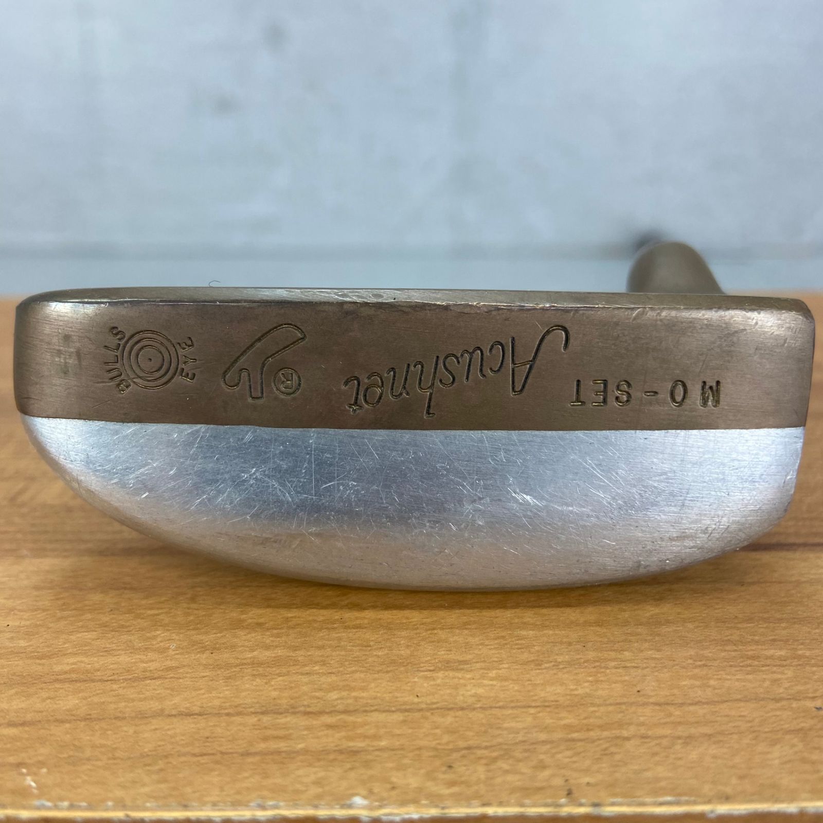 Acushnet　アクシネット　BULLS　EYE　ブルズアイ　メンズゴルフパター　スチール　右利き用　PT　ピン型　35インチ　508g Acushnet アクシネット BULLS EYE ブルズアイ メンズゴルフ