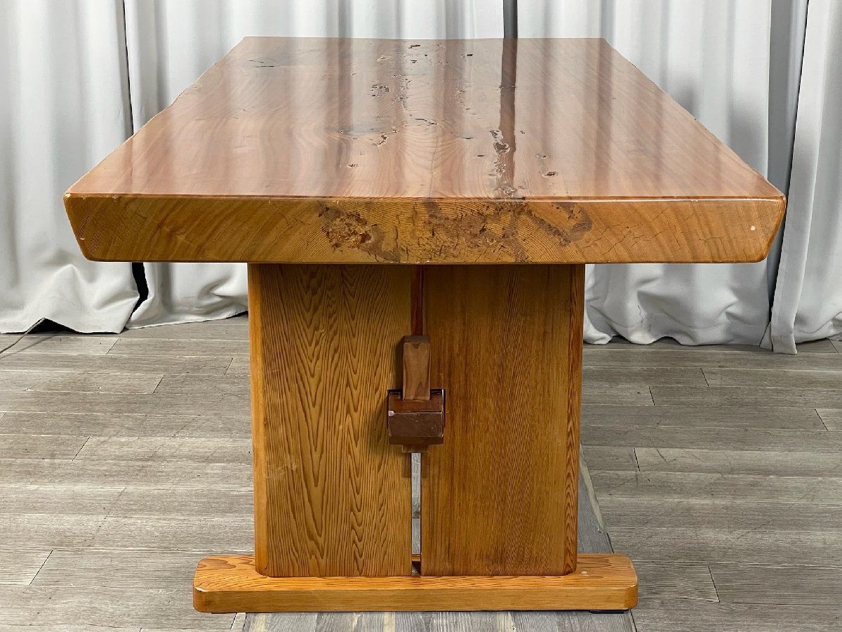 GT60 天然木 一枚板 総無垢 ダイニングテーブル4人掛け /神奈川県秦野