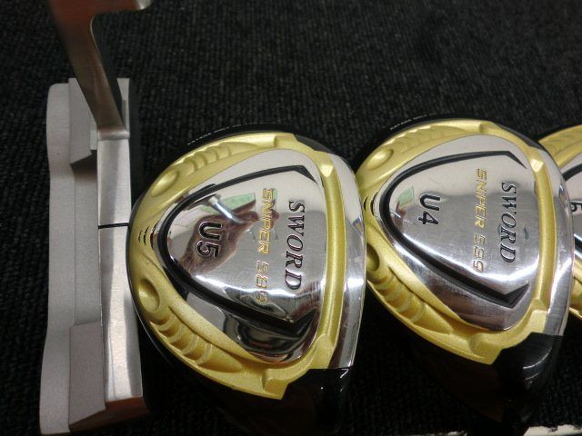 KATANA ソード スナイパー589 メンズゴルフアイアン7本セット 初心者