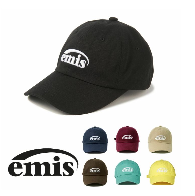 emis エミス 】 NEW LOGO BALL CAP 韓国 キャップ 帽子 韓国ブランド K