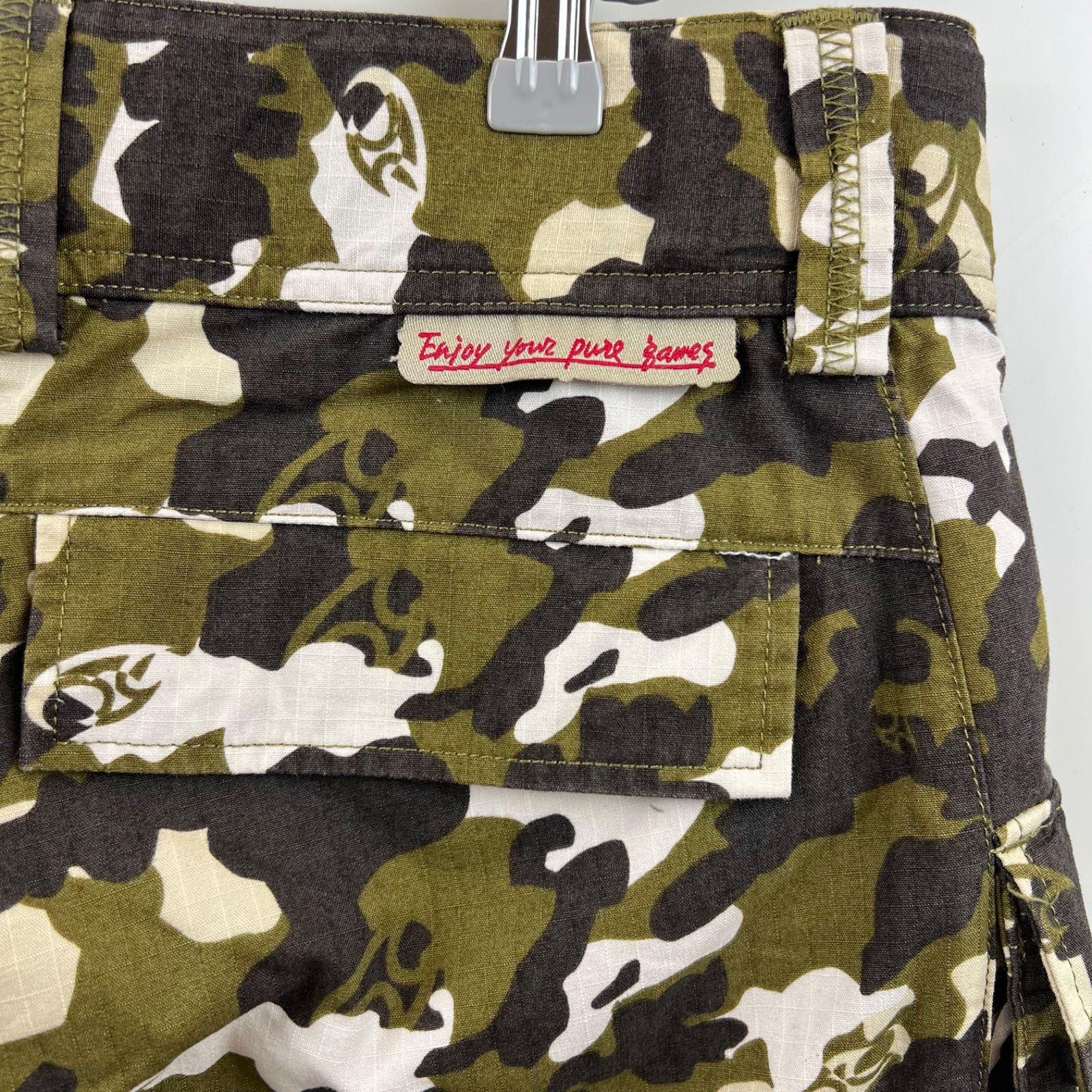 DAIWA outblaze camo roll-up pants LL OP-8013 ダイワ精工