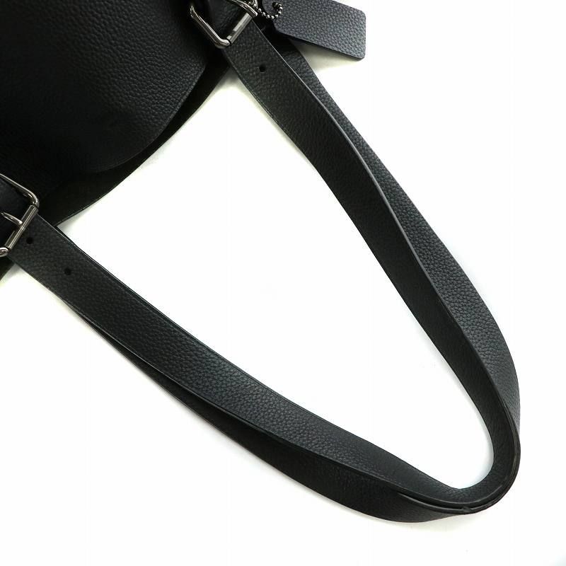 コーチ COACH ハドソン トートバッグ ハンド シボ革 レザー 肩掛け