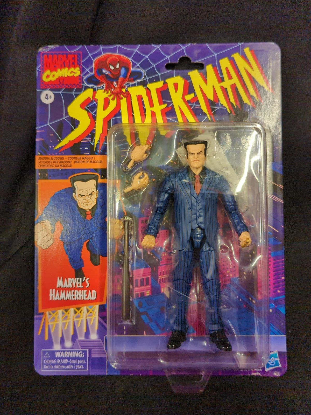 HASBRO (VINTAGE RETRO) SPIDER MAN HAMMER HEAD 6インチ
