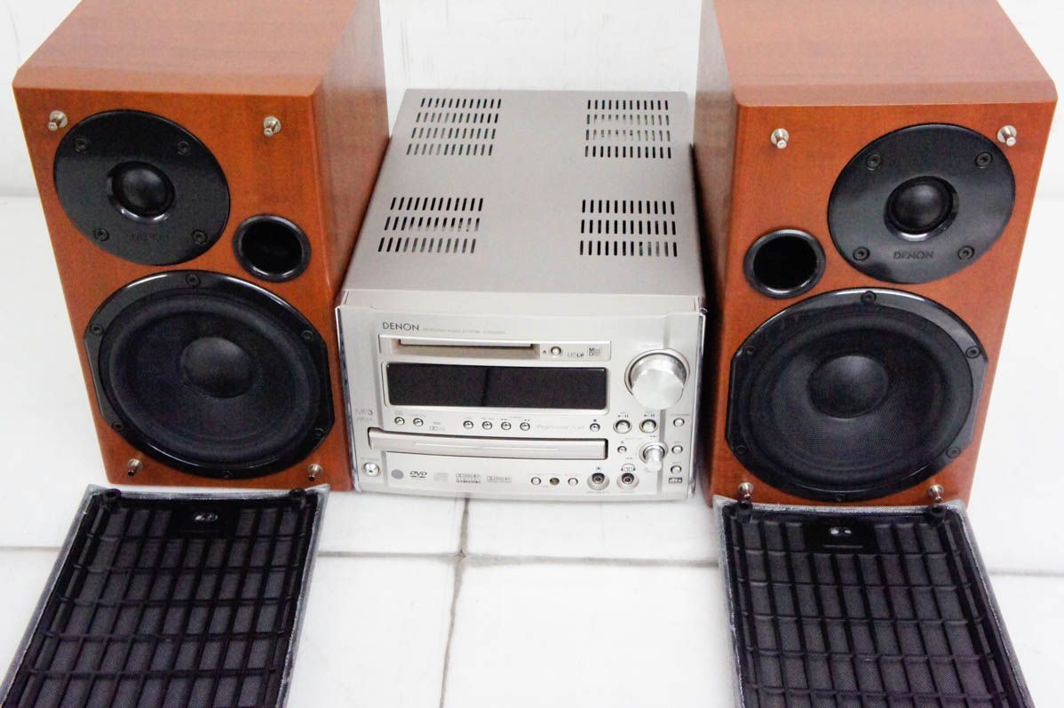 DENONデノン パーソナルオーディオシステム DVD MD一体型システムコンポ D-MG55DV-M