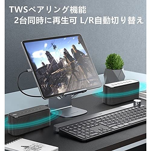 色: ブラック×グレー】XDOBO ワイヤレススピーカー 最大出力80ｗ 2. - メルカリ