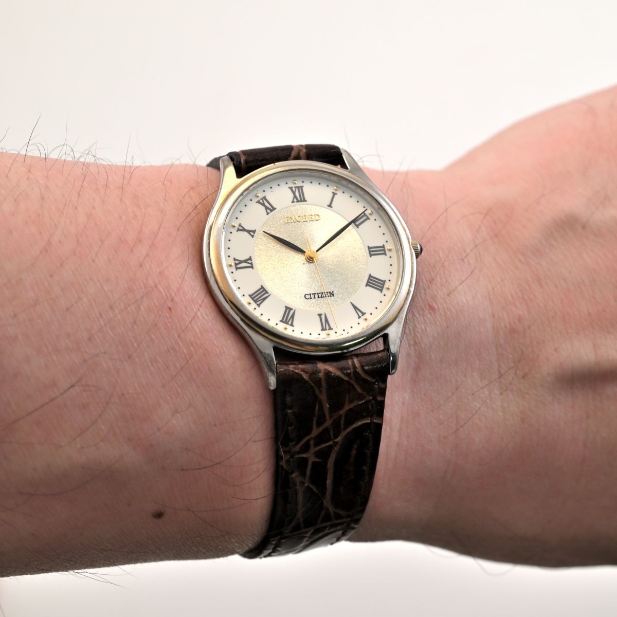 未使用〕[シチズン]CITIZEN 腕時計 EXCEED エクシード Eco-Drive エコ