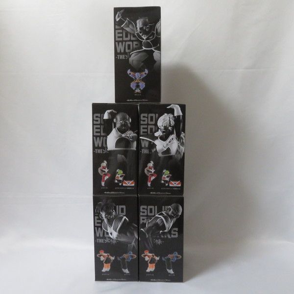 BANDAI NAMCO Entertainment - 中古 未使用品 SOLID EDGE WORKS THE出陣 ドラゴンボールZ ギニュー特戦隊 5体セット BANDAI NAMCO/バンダイナムコ フィギュア pr00172 ドラゴンボールZ SOLID EDGE WORKS-THE出陣-ギニュー特戦隊