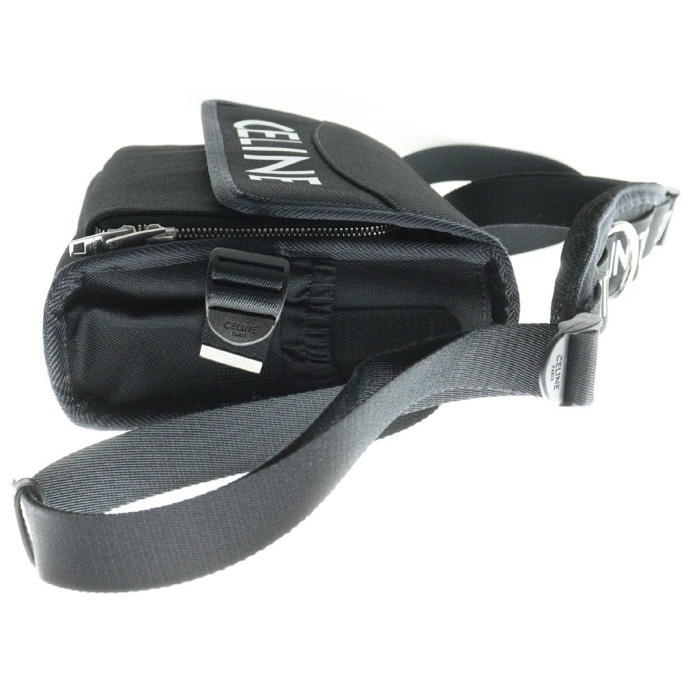 CELINE セリーヌ ロゴ トレッキングメッセンジャー キャンバス