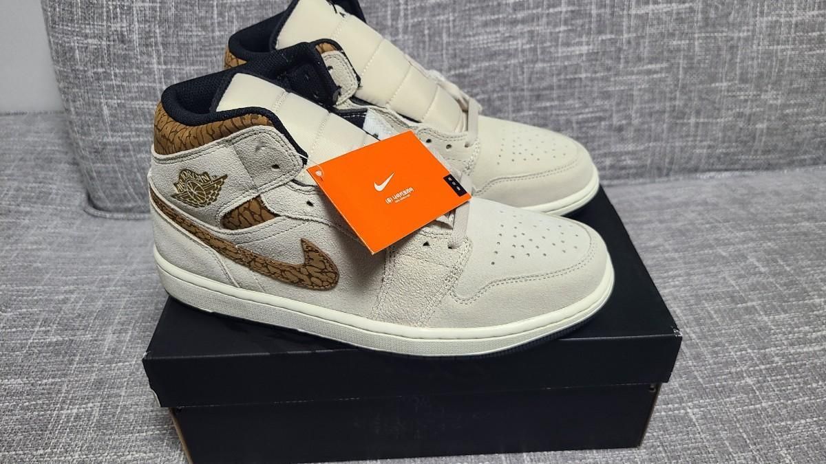 【雷市場（ポンジャン）商品韓国直送】NIKE(ナイキ) エアジョーダン 1 ミッド SE 270 新品