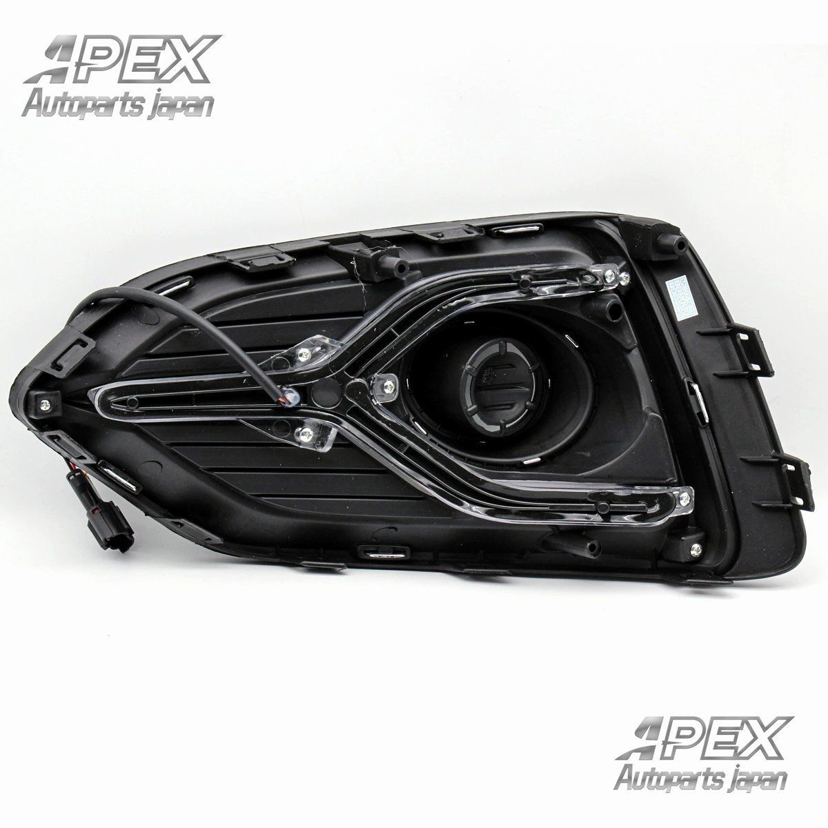 2018年モデル ヒュンダイ アクセント フォグランプ デイライト デイタイムランニングライト LED 改造フォグランプ 2色 FFCRYSTALESIA_COM