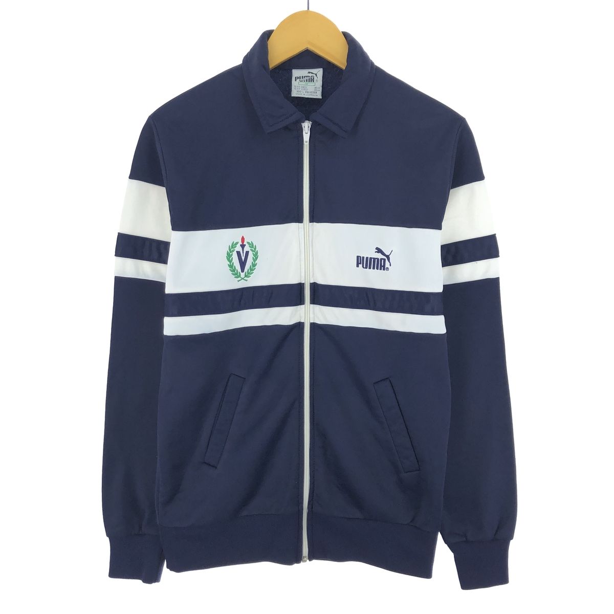 【名入れ無料】 古着 トラックジャケット ジャージ 襟付き PUMA プーマ 90年代 プーマ
