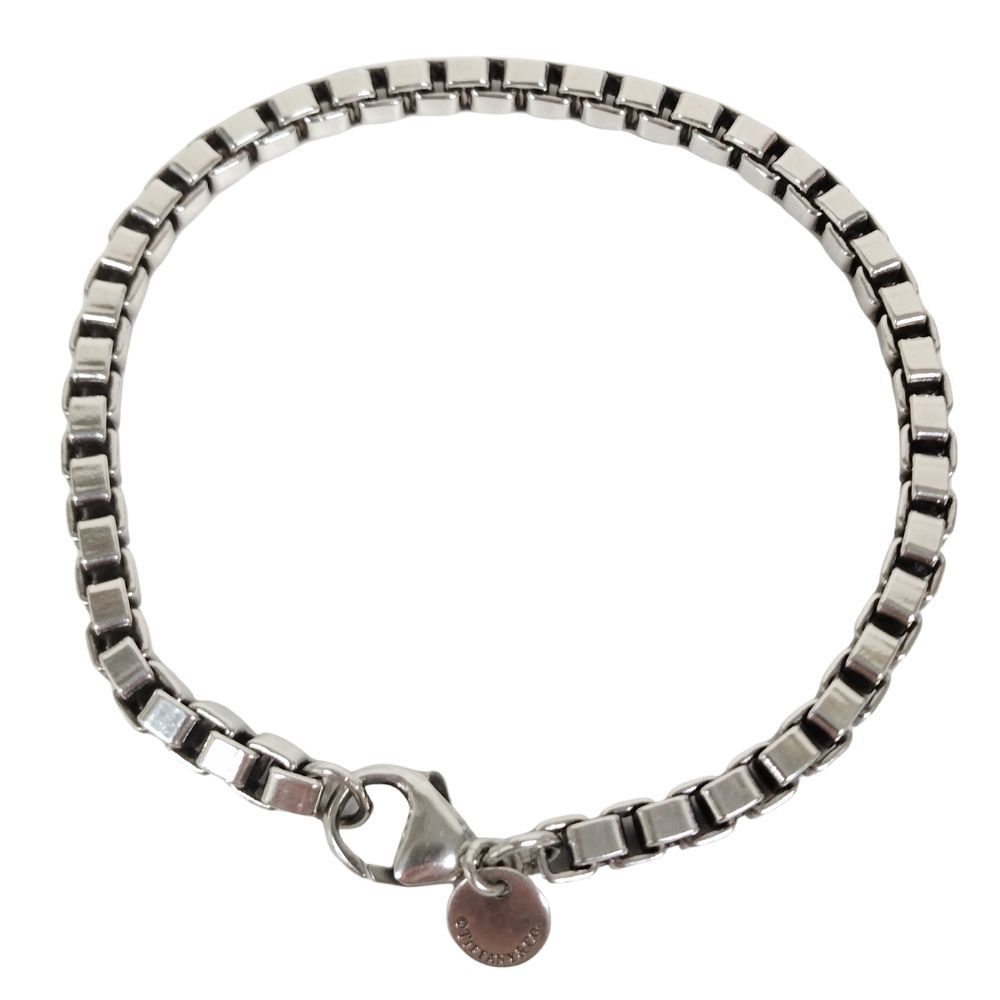 Tiffany & Co. シルバーブレスレット 約18cm TIFFANY&Co./ティファニー】 ダブルロープ ブレスレット