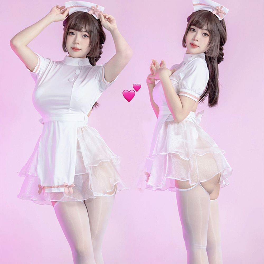 ナース コスプレ セクシー ナース服 制服 ボンデージ看護婦 nurse8591