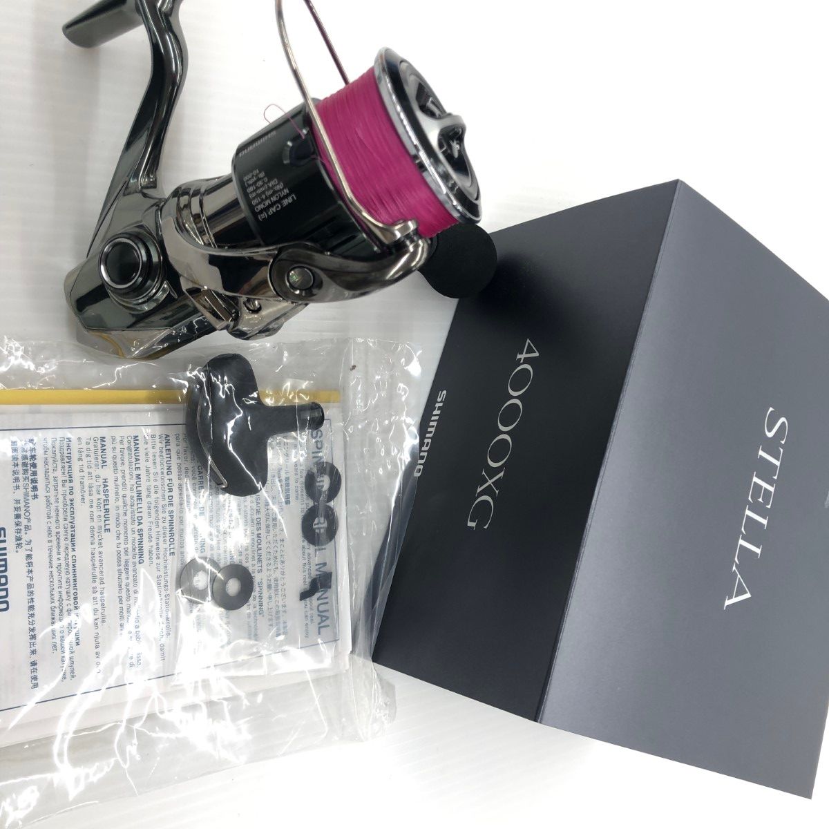 σσSHIMANO シマノ スピニングリール 22ステラ 4000XG 美品 程度A