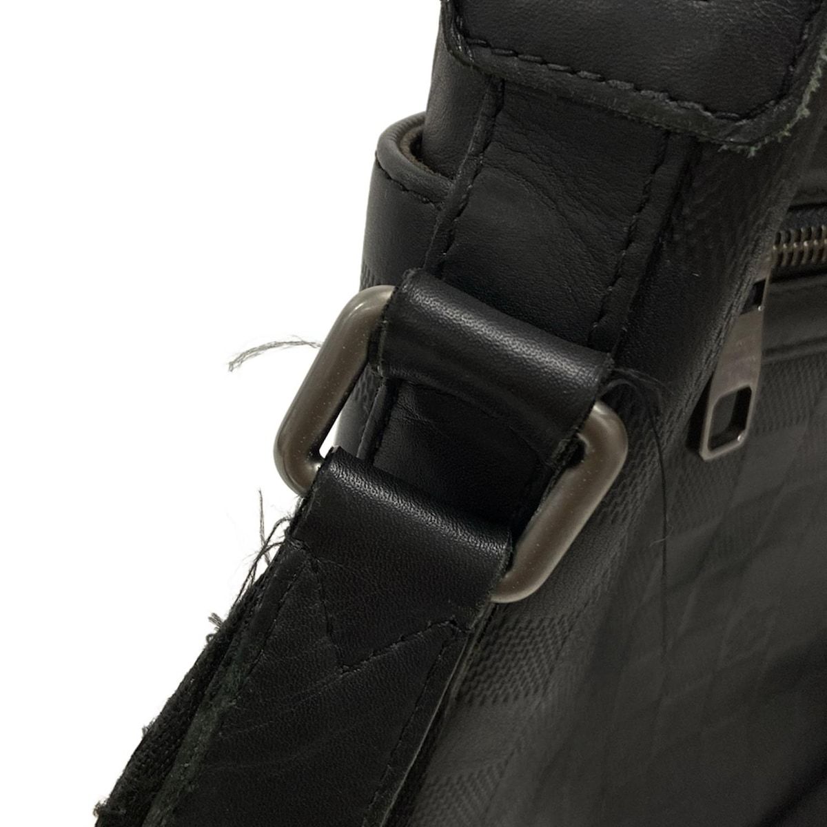 LOUIS VUITTON ルイヴィトン ショルダーバッグ ダミエアンフィニ カリプソGM N41204 オニキス レザー DECORATOM_COM_BR